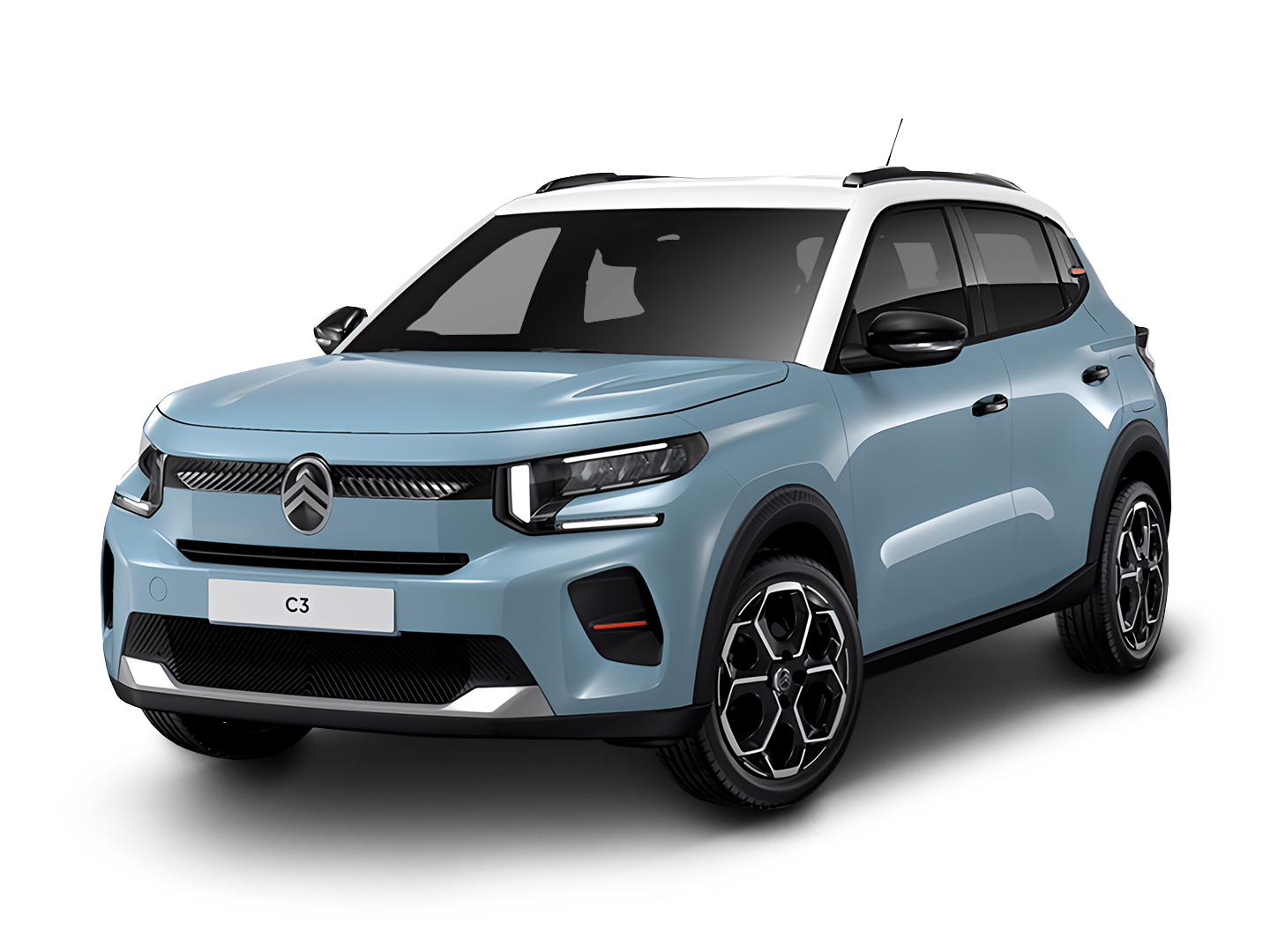 Citroën C3 2957 Montecarlo-Blau / Opal Weiß