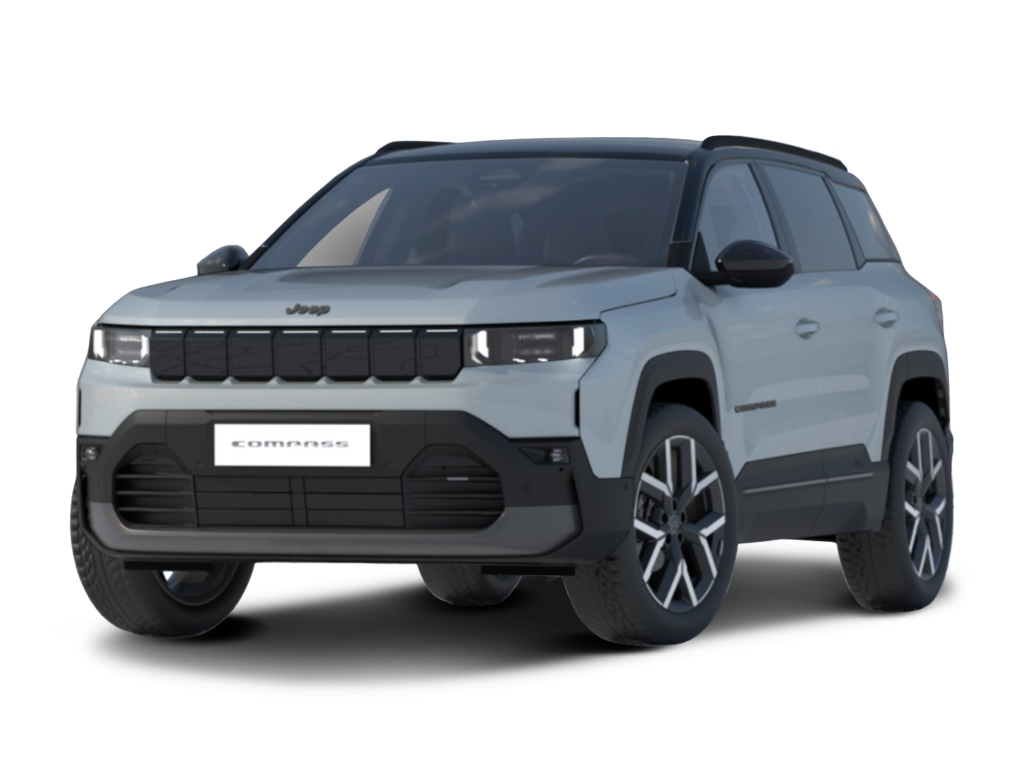 Jeep Compass 3185 Antarctica Weiss Dach: Vulcano Schwarz-Weiss (zzgl. 1084€)