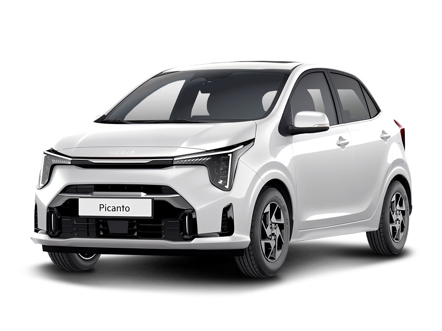 Kia Picanto 1376 Schneeweiß