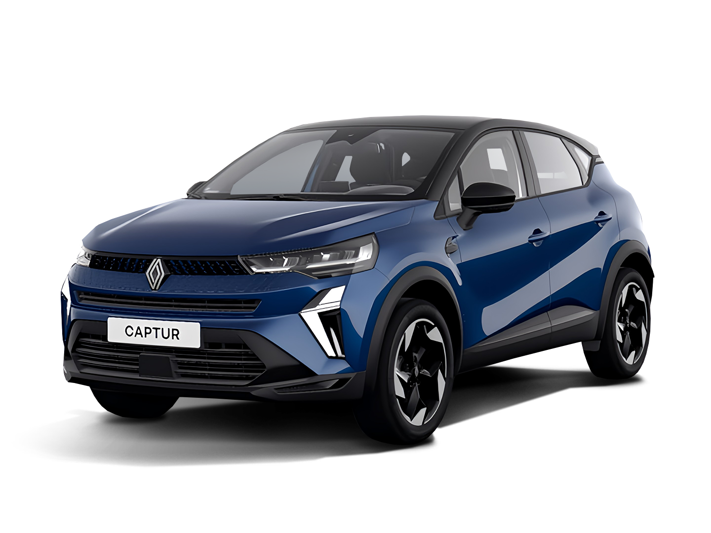 Renault Captur 2987 Iron Blau Dach: Black-Pearl Schwarz