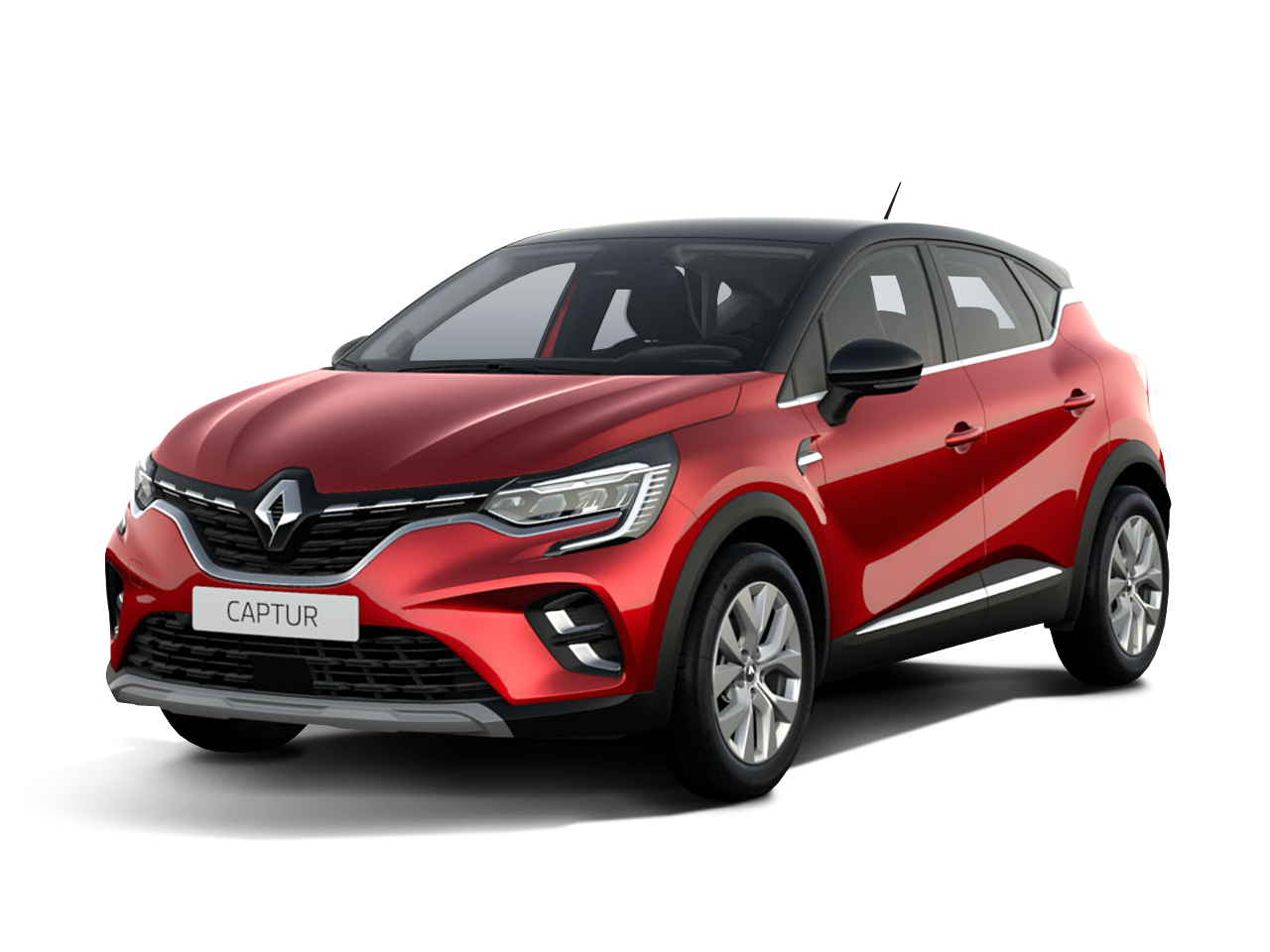 Renault Captur 1688 DeZir-Rot / Black-Pearl-Schwarz
