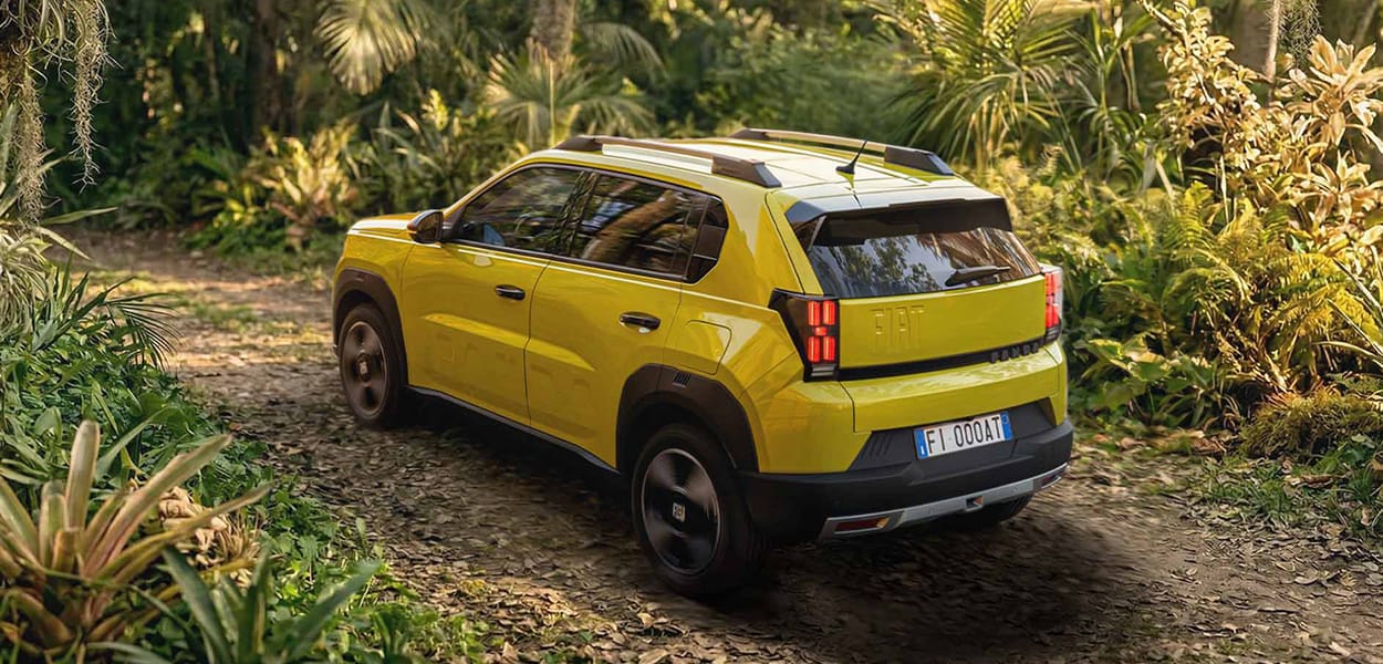 Fiat Grande Panda in gelb
