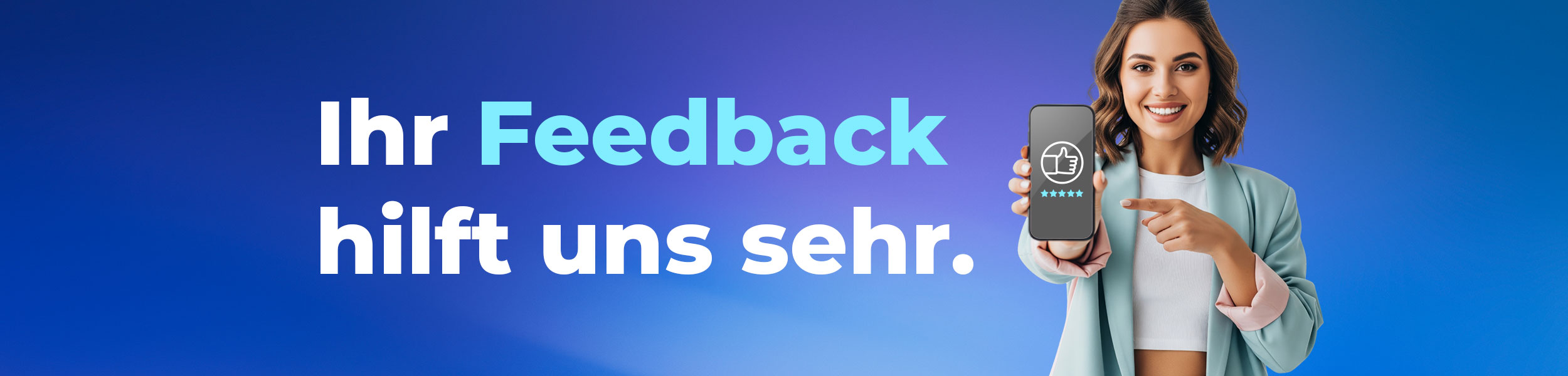 Ihre Meinung zu unserem Service